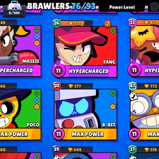 B63 & 16x Max Brawler | 29k Trophy | 160 Skin Available | 9 Hypercharge | Full Access | - Image 3