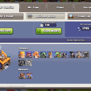 TH 16 Rush Donation Account | Rename 500 Jems have | Fast delivery  - Image 5