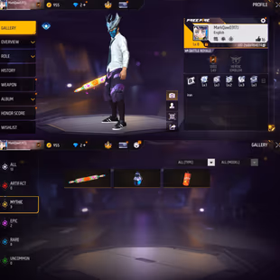 iOS/Android- Server EU - Level 8 - Rank Bronze- Set 6 - Emote 1 - Weapon 13 - Mythic 3 - Epic 2 - Linked Gmail - Code116 - Image 2