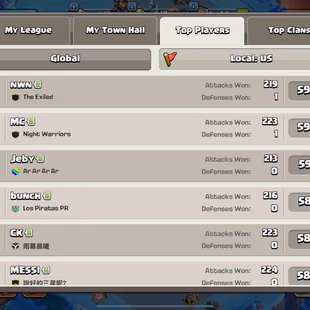 🔥USA LOCAL💎 TOWNHALL 17 || 100-100-75-75-50 HERO - 257 XP - GEMS 400 - 3570 WWS - RENAME 1K - BH 10 - AVAI - Image 3