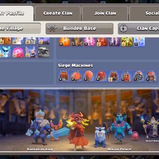 LEGEND LEAGUE 🎄 TH18 CLOSE MAX 🎄 11X EPIC EQUIPMENT MAX | LEAGUE QUEEN | HERO-105-105-92-80-55 | RANK | 249-XP | NC-YS - Image 5