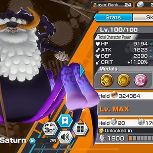 [3893][IOS+ANDROID] 5 EX MAX - DarK Blackbeard B39.52 ( Can Full Easy ) + Garp + Saturn + Kuzan + Oden , Support 152 - Image 6