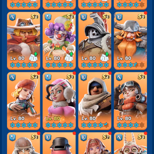 3 - FC 9 | Power 565M  | 40 Hero | 22 Hero Max | VIP 9 | 16 Skin | 2 Helios | 308k Gems |  INSTANT DELIVERY! - Image 6