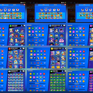 OG Skins ID 2020 | Trophy 41.6K | 18x Titles | All Brawlers (51x Max) 70x Hypercharge | 309x OG Skins | 21x Max Tier - Image 6