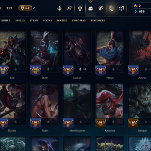 [EUNE] DJ Sona | 36 Skins | 140 Champions | Unranked (Ex Silver) | Level 147 | INSTANT DELIVERY - Image 3