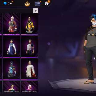 X262|Lvl 54|36 CHARACTER|22 BUNDLE SET|28 COSTUME|15 VEHICLE|109 WEAPON(2 EVO)|MEGALODON ALPHA SCAR LVL 2|MAJESTIC WOODP - Image 5