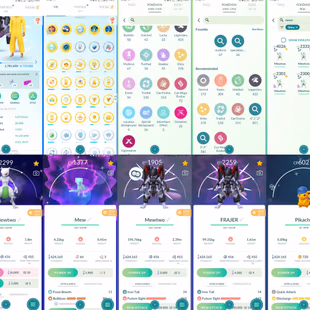 [G335] LEVEL 64 STACKED ACCOUNT I 6x SHINY MEWTWO (TRADABLE) I 2x ARMOUR MEWTWO I SHINY MEW I 45 SHINY LEGENDARY I INSTA - Image 2
