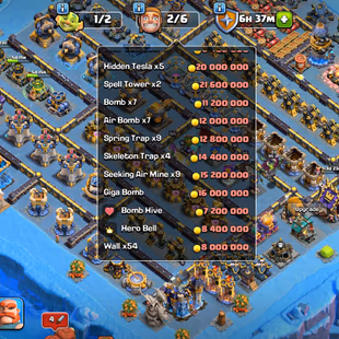 [EE52] TH18 MAX || 11 EPIC MAX/1 EPIC LVL 23 || 5HERO MAX || PROFILE ALMOST MAX || GUARDIANS MAX || XP 274 || BB MAX - Image 6