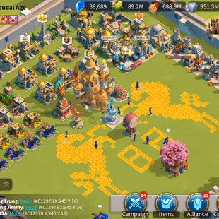 20 Commanders - 33 Passport - 2M7 Credits - 122 Gold Heads - 21k4 Gems - 1 Farm - 2 Skin Houses - Image 6