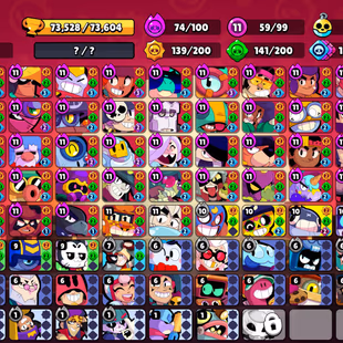 🌟MASTERS 2024🌟MASTERS 2025 | 378 SKINS | 73.500 TROPHY | 99 BRAWLERS | 57 HYPERCHARGED | 59 MAXED BRAWLERS - Image 4