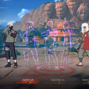 X137|Lvl 62|2 NARUTO BUNDLE(KAKASHI,JIRAIYA)|183 WEAPON(2 EVO+28 MYTHIC)|INFERNAL DRACO M4A1 LVL 3|BLUE DRACO AK47 LVL 3 - Image 6