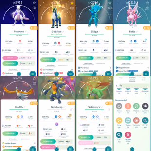 P 2.059 Level 70 Super Mewtwo Armor FusionxEvo Necrozma Clone Lugia Grimmsnarl 20 Shiny And Legendary 258 Shiny 272 Lege - Image 3