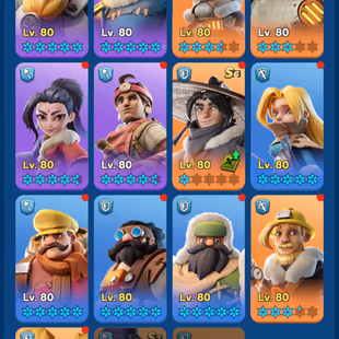 3 - 2 Char | FC 8 (494M) + FC 8 (432M) | 128k Gems | 33 Hero | 17 Hero Max | VIP 9 | 16 Skin | 1 Helios | INSTANT DELIVE - Image 8