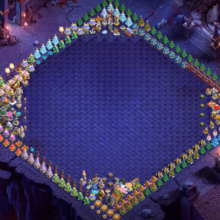 TOWNHALL 18 DESIGNED BASE SPAM OBSTACLES| 261 XP| FREE NAME CHANGE| HIGH LEVEL HERO EQUIPMENTS 6 MAX EPIC LVL26 2 EPIC - Image 1