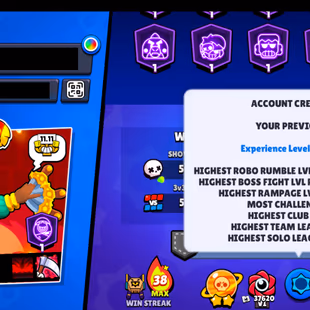 339 SKINS | 84.600 TROPHIES | 101 BRAWLERS | 39 HYPERCHARGE | 47 MAX | 67 PRESTIGE | 9 BUFFIES - Image 7