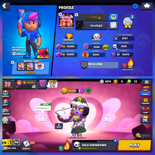 🔥ULTRA RARE 2018 OG ACCOUNT||50K TROPHIES | 61 MAX n 44 HYPERCHARGE||RAREST SKIN STAR SHELLY🔥|252 EXCLUSIVE SKINS - Image 2