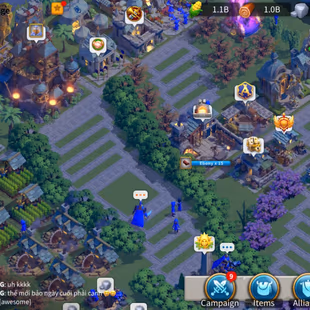 93M - Vip 16 - 22 Commanders - 14 Passport - 3M3 Credit - 382 Gold Heads - 1 Farms - 4 Skin House - 21K Gems - Image 2