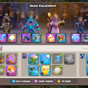 TH14 Max | Level 151 | BK 68 | AQ 85 | GW 60 | RC 30 | MP 50 | Gems 1564 | INSTANT DELIVERY - Image 5