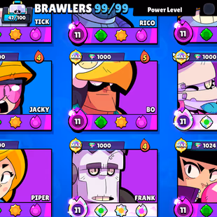 BEST OFFER 🎄 63K TROPHY - 300X SKINS 🎄 99/99 BRAWLER | 54X MAX | 45X HYPER | 20-GEMS | DELIVERY INSTANTLY  - Image 5