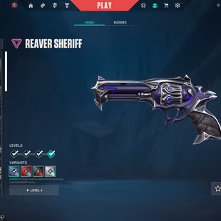 EU | 2 Skins | RGX 11z Pro Vandal | Reaver Sheriff | Ready-to-play | 3950 VP Spent | Unranked | Instant - Image 2