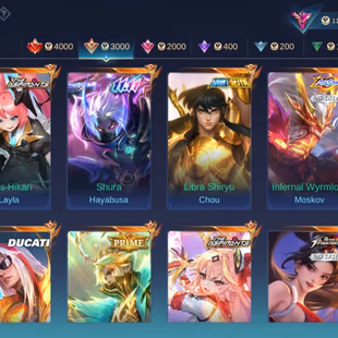 HYPER BASED PREMIUM ACCOUNT || EXALTED 2 || LEGEND 1 || EXQUISITE 11|| GRAND 11 ||HEROS 131 |SKIN-315 ||  - Image 4
