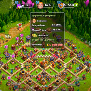 🔥[ TH-16 MAX - USA LOCAL ]🔥 RAREST ONE || SB-EB [MAX] | GG [26] | FA [23] | MAX WALLS - DEFENCES || MAX HEROS  - Image 1