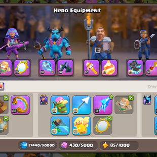 Th18 Almost Max | Hero-96-103-79-50 | Equipment-13-Epic Almost Max | XP-213 | NC-Yes | BEST-DEAL   - Image 5