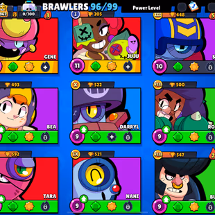 🔥MERCHANG GALE🔥 TROPHIES 36962 [] BRAWLERS 96 [] MAX BR 38 [] HYPER 32 [] SKINS 255 - Image 6