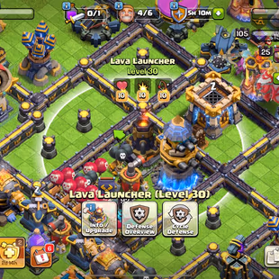 🔥LAVA LAUNCHER MAX💎 293 XP [] DUKE MAX [] ELECTRO 33 [] TH 18 NEAR MAX [] 26 EQUIPMENT MAX [] RENAME 500 [] 13k legend - Image 5