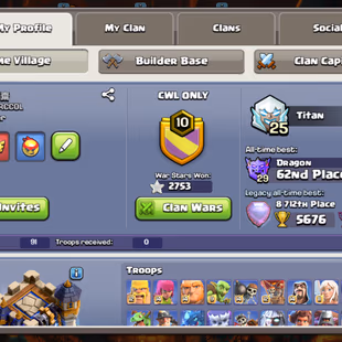 LEGENDARY SCENERY!! TH18 CLOSE MAX!! 16000 LEGEND CUPS!! 257-XP GG/MAX SB/MAX AF/MAX RS/MAX EB/MAX SnB/20 MM/20!! NC-YES - Image 4