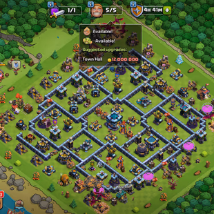 800 CWL 🔥TH 13 FULL MAX || HEROES 75-75-50-50-25 || 🔥8x EPIC EQUIPMENTS || RENAME AVAILABLE || SUPER ACCOUNT - Image 2