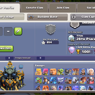 🌟BEST OFFER🌟1462-MEDEL | LOCAL-JAPAN | TH 17 RED DEFENCE | 10 HIGH EPIC E.Q 10 EPIC LVL-23 PLUS | HERO 78-78-45-63-38 - Image 3