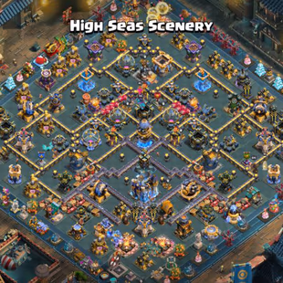 🔥EUROPE ROMANIA LOCAL 💎 5 HERO MAX - PREMIUM TH 18 - 23 EQUIPMENT MAX - HIGH SEA PAINTER SCENERIES - CHEAP - AVAILABLE - Image 4