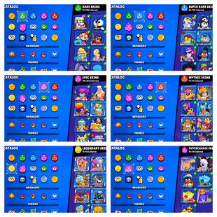 Rare Skin [HEROINE BIBI] [] Trophy 54K [] 101/101 All Brawler [] Max Brawler 51x [] Hyper 35x [] 330x Skin Collection  - Image 4