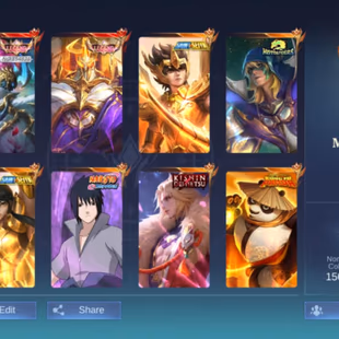 BIG DISCOUNT ||RARE COLLECTION || MEGA 2 || LEGEND-4 || GRAND-22|| EXQUISITE 24|| SKIN-513 || HEROS-131|| MAX EMBLEM || - Image 1