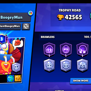 🔥52 MAX BRAWLER WITH 46 HYPERCHARGED🔥42.5K TROPHY-300 SKINS!!NC FREE!! INSTANT DELIVERY -BEST DEAL - Image 3