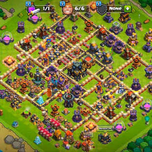 🔥[AT]🔥 Th17 LITERALLY MAX ACCOUNT || ALMOST MAXED HEROES(93-96-65-75-49) || ALMOST MAX PROFILE || 500 GEMS NAME CHANGE - Image 1