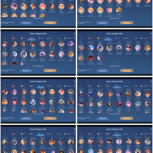 [IOS/ANDROID] CEL LVL 133 | 132 HEROES | 520 SKINS | MEGA 3 | HEAVY COLLAB | 2 LEGEND SABER JOHNSON - 5 RARE COLLECTOR  - Image 5