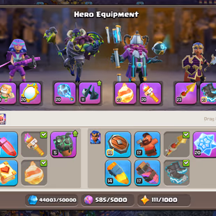 Th18 Almost Max [Sound Of clash Secnry]| Hero-105-105-80-55 | Equipment-15-Epic Almost Max | XP-234 | NC-Yes | BEST-DEAL - Image 6