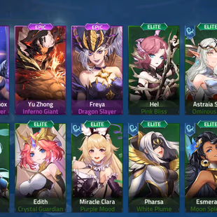 All Platform - Lv 488 - Vip 10 - SV 70378 - Power 8785M - 110 Awakened - 15 Skins Epic - 11 UR - 17k Gems - Image 4