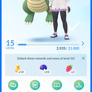Level 15+ -38K+ Stardust- shiny Dragonite with Kalos Mega Background can trade-All Pokemon can trade - Image 1