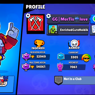 259 SKINS | 54.000 TROPHY | 99 BRAWLERS | 16 HYPERCHARGED | 21 MAXED BRAWLERS | 14 BUFFIES - Image 5