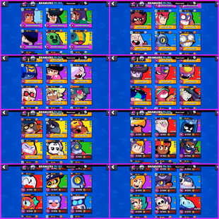 🔥[DG-1] LEV299-2018 ACCT 40K-TROPHIES 79-BRAWLERS 7-HYPERCHARGE 23-MAX POWER 160-SKINS 65-GEMS CHEAP INST - Image 3