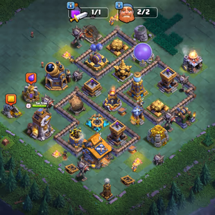 XP254 | TH18 ALMOST MAX | HERO 105-105-95-85-55-5 | NICE EQUIPMENT | 3242 WAR STARS | RARE DRAGON FOUNTION  | - Image 3