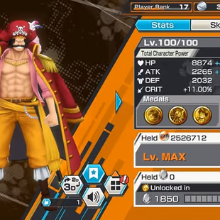 [4109][IOS+ANDROID] 6 EX - CAN MAX 6 - Nusjuro + Kizaru + Whitebeard + Roger + Shanks + Oden , 3084 fragments  - Image 6