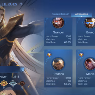 Jungler main account 107 STARS IMMORTAL  - Image 6