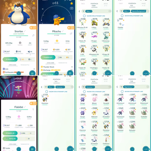 3x MASTER BALL 💎40 SHINY LEGENDARY💎887 SHINY - 453 LEGENDARY - LEVEL 71 - 166 PERFECT - 22 SHINY COSTUME- 71 DMAX - 43 - Image 3