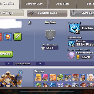 RAREST ACCOUNT HIGH STATUES AND OBSTACLES 6500 WAR STARS 35|37 MAX EQUIPMENT MOVABLE OBSTACLES FULL DECORATION - Image 3