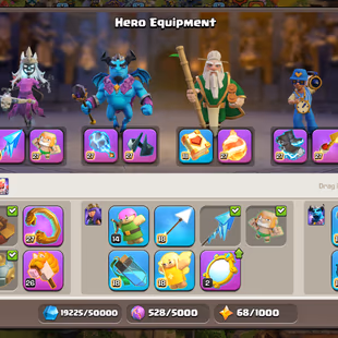 LEGED RANK / 17K GEMS | TH18 ALSMOT MAX | FREE NC | GG-MX!SB-MX!FA-MX!AF-MX!DC-MX!MS-MX!RS-MX!EB-MX | HEROS MAX | 246-XP - Image 8