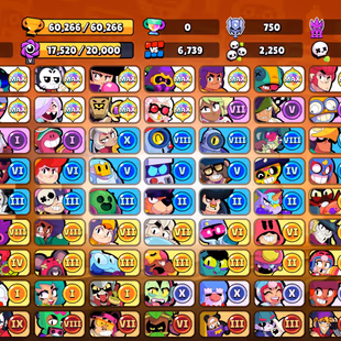 🌟12 MYTHIC SKINS🌟282 SKINS | 60.300 TROPHY | 97 BRAWLERS | 36 HYPERCHARGED | 41 MAXED BRAWLERS | 3 BUFFIES - Image 4